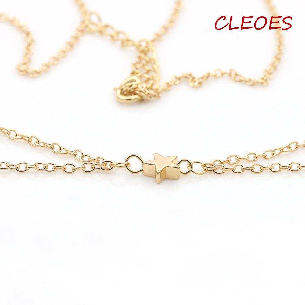 Trang Sức Dây Chuyền Mặt Ngôi Sao Quyến Rũ Mới Cho Nữ