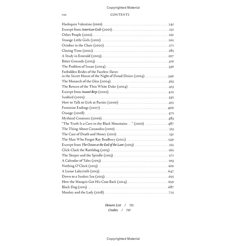 The Neil Gaiman Reader: Selected Fiction