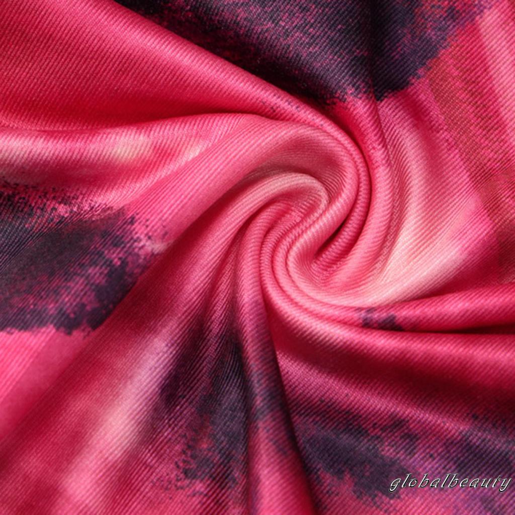 Đầm Hai Dây Dáng Dài Màu Nhuộm Thời Trang Mùa Hè Cho Nữ