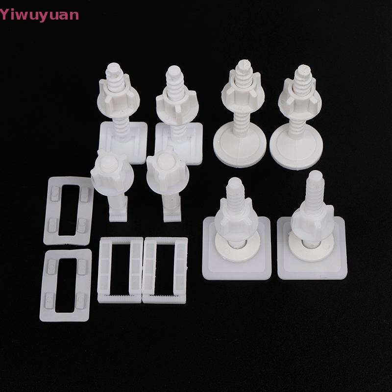 Bộ 4 Ốc Vít Thay Thế Cho Bệ Ngồi toilet Mới