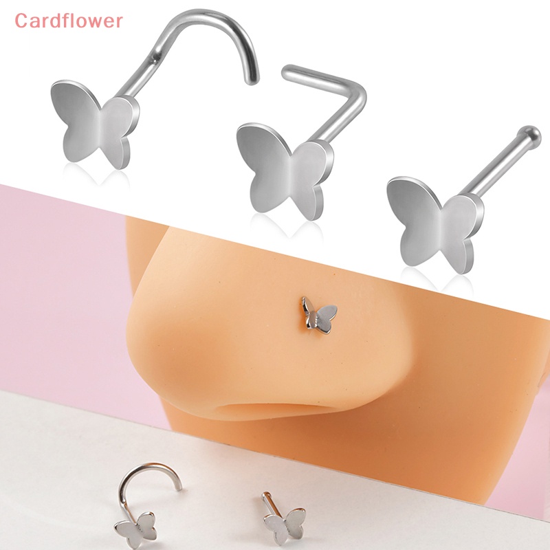 Khuyên Mũi Hình Bướm 20G Mới