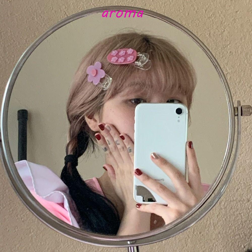 Kẹp Tóc Hình Bông Hoa Dễ Thương Phong Cách Hàn Quốc Cho Bé Gái