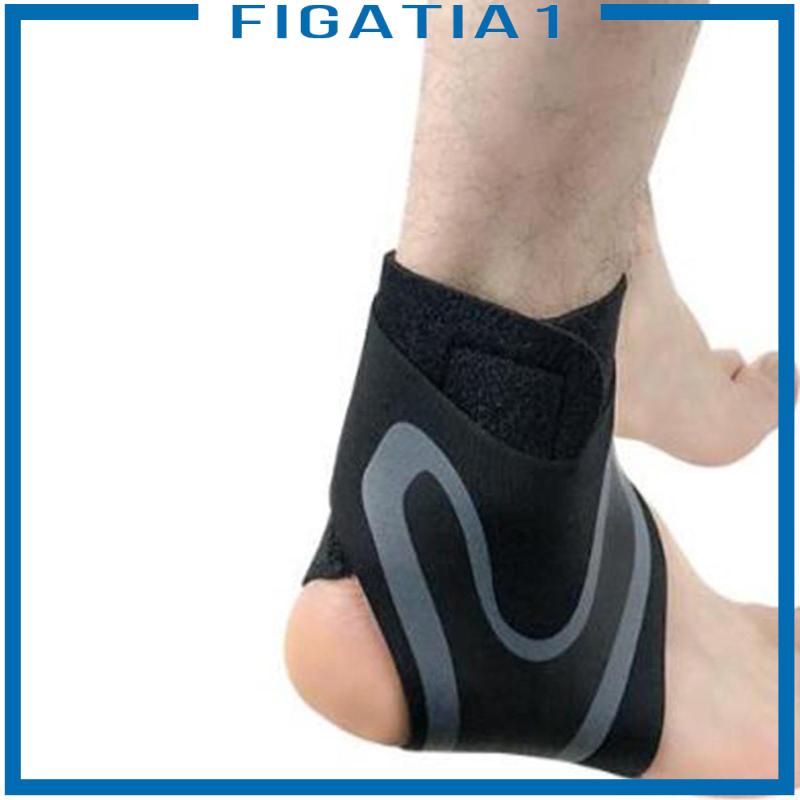 Băng Quấn Mắt Cá Chân Bằng Cao Su Tổng Hợp Co Giãn figatia1 Dùng Khi Chơi Thể Thao / Leo Núi