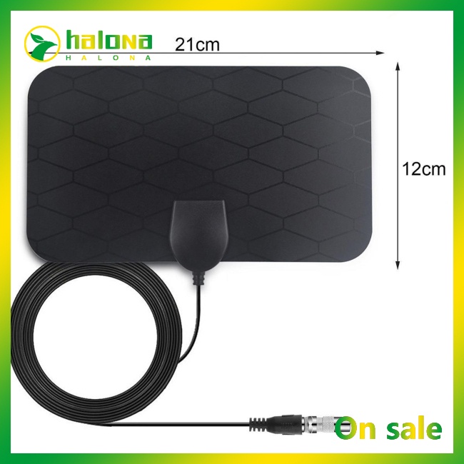 Ăng Ten Tv Kỹ Thuật Số Halo 3000 Dặm 1080p Hd Dvb-t2 Và Phụ Kiện