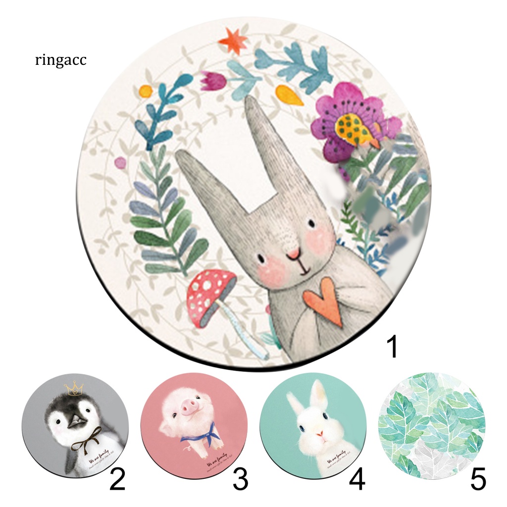 Tấm Lót Chuột Siêu Mỏng Bề Mặt Mịn Đa Năng Chống Thấm Nước In Họa Tiết Động Vật Dành Cho Gia Đình