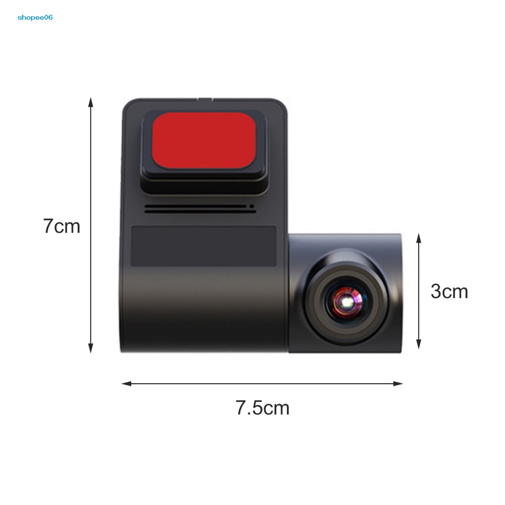 Camera Hành Trình Ô Tô Góc Rộng Xoay 170 Độ WIFI 720P Ghi Hình Quay Ban Đêm PEMG