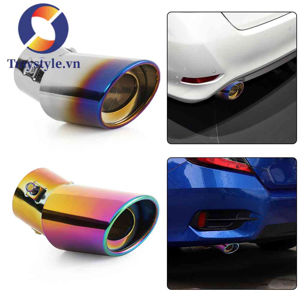 Ống Xả Xe Hơi Bằng Thép Không Gỉ Nhiều Màu Sắc