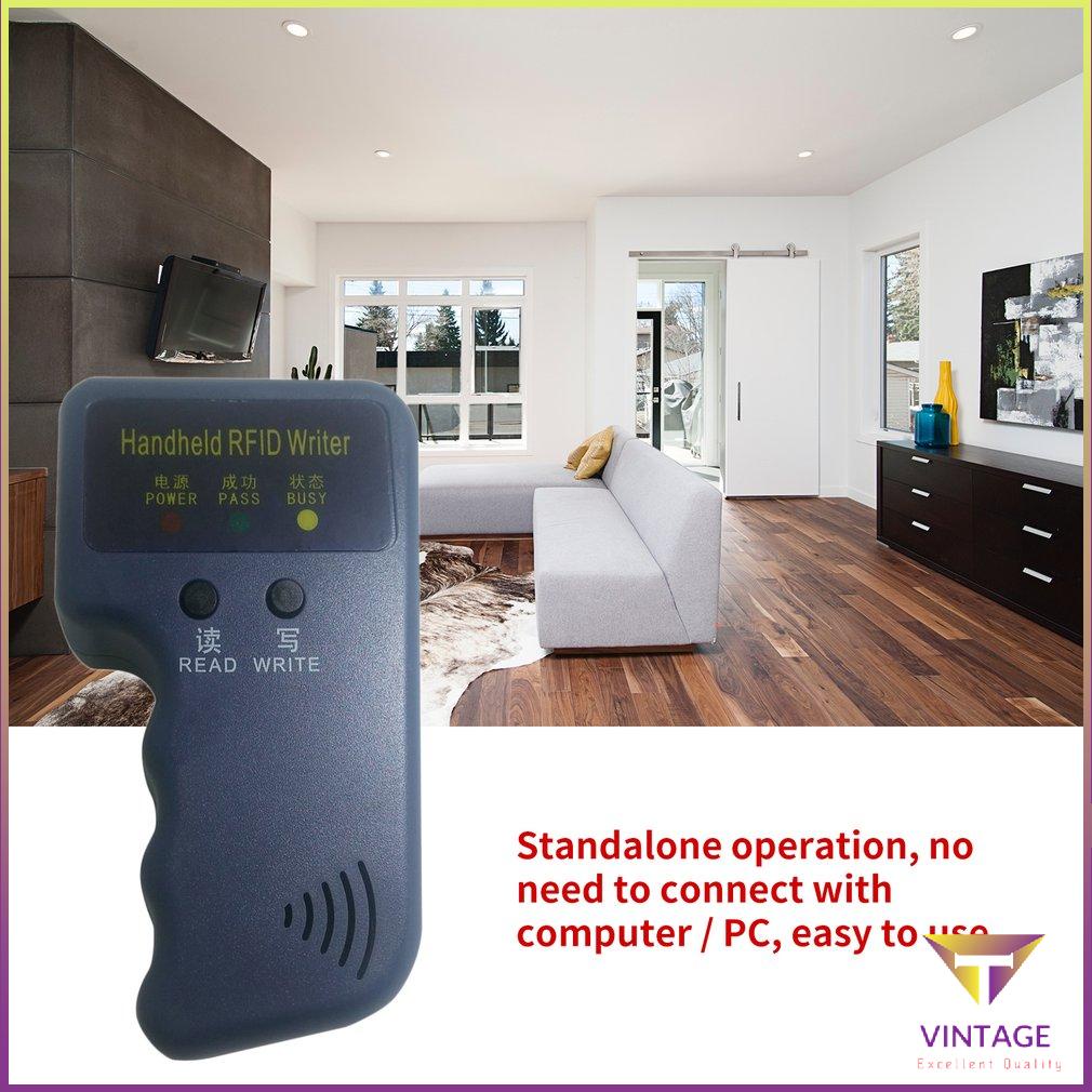 Cầm tay 125Khz Em4100 Rfid Copier Writer Trình sao chép Lập trình viên Đọc Tương thích với Em4305 T5577 Cet5200 En4305