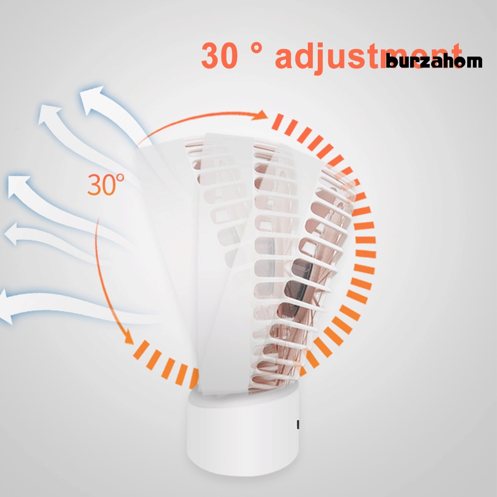 Quạt Làm Mát Mini Để Bàn Hình Quả Bưởi Có Thể Sạc Lại Bằng Cổng USB