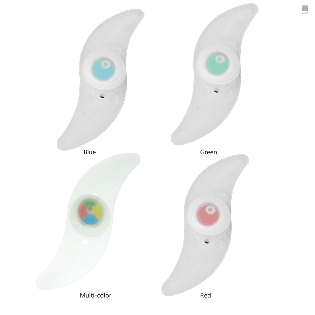 Đèn Gắn Căm Xe Đạp Leo Núi Bằng Silicone Chống Thấm Nước