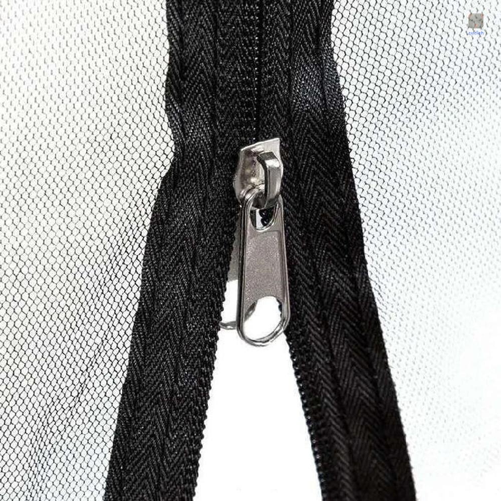 Tấm Lưới Gắn Dù 11ft Có Thể Điều Chỉnh Kèm Khóa Kéo Đôi Cho Sân Vườn Ngoài Trời