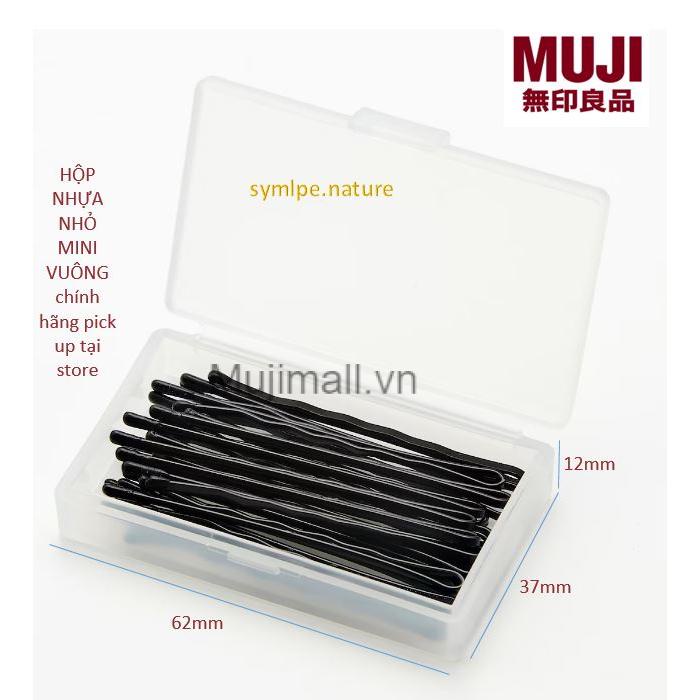 Muji Hộp Nhựa MUJI nhiều size (pick up chính hãng)