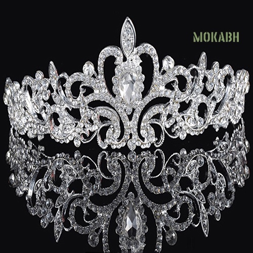 Cài Tóc Hình Vương Miện Đính Đá Dễ Thương Cho Cô Dâu