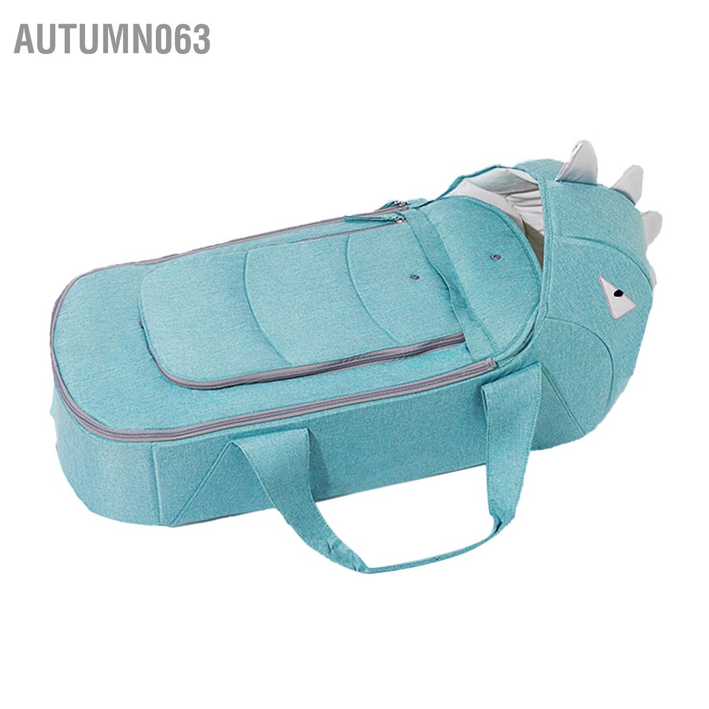Autumn063 Di Động Giỏ Ngủ Cho Bé 3D Nệm Thiết Kế Thoải Mái Trẻ Sơ Sinh Du Lịch Giường Có Dây Đai An Toàn