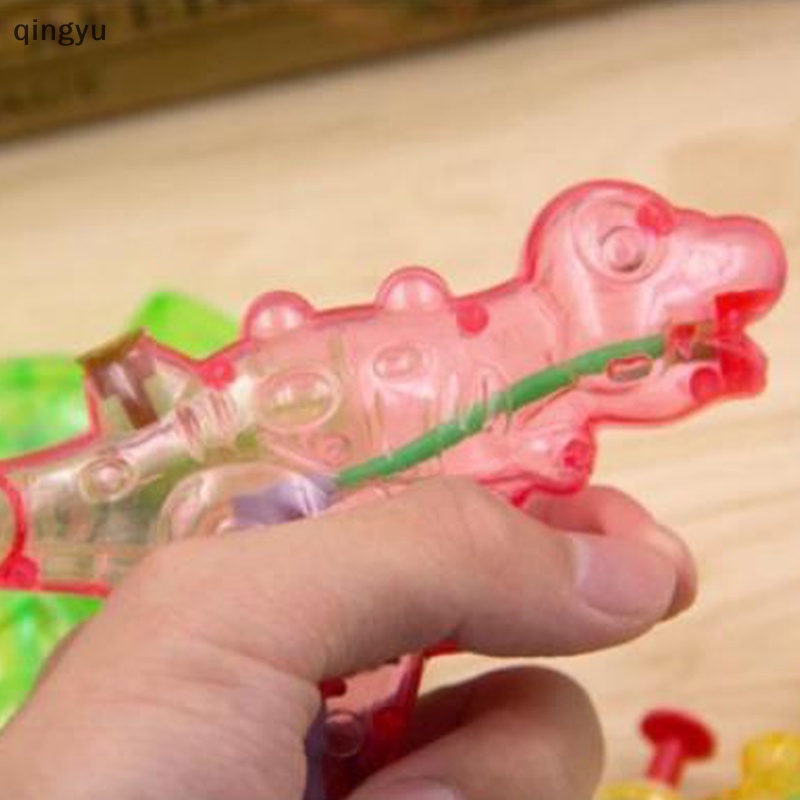 Set 2 Súng Nước Mini Hình Khủng Long Cho Bé Chơi Khi Đi Biển