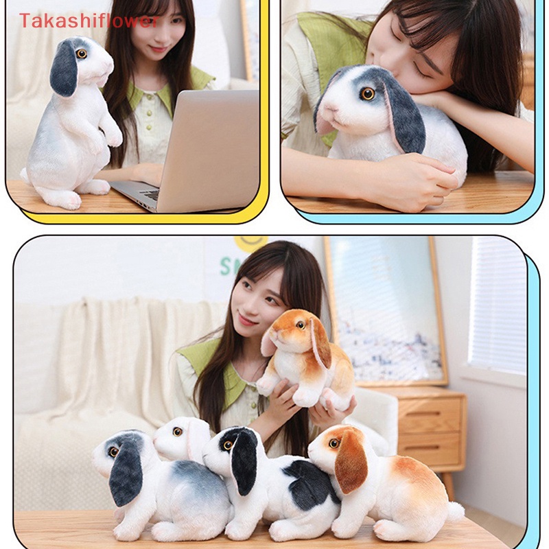 Thỏ Nhồi Bông 20cm Trang Trí Nhà Cửa Phong Cách Trung Hoa