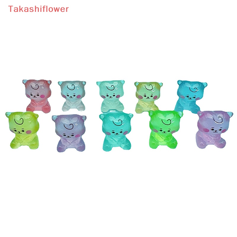 1 Đồ trang trí Chú Cừu Mini Bằng Nhựa Phát Quang Dùng Trang Trí Độc Đáo