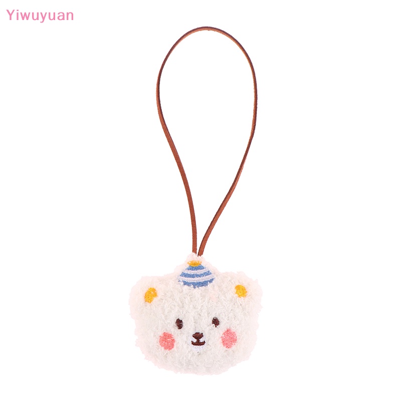 Nhãn Dán Trang Trí Túi Xách Chống Thất Lạc Hình Gấu Nhồi Bông Dễ Thương Mới