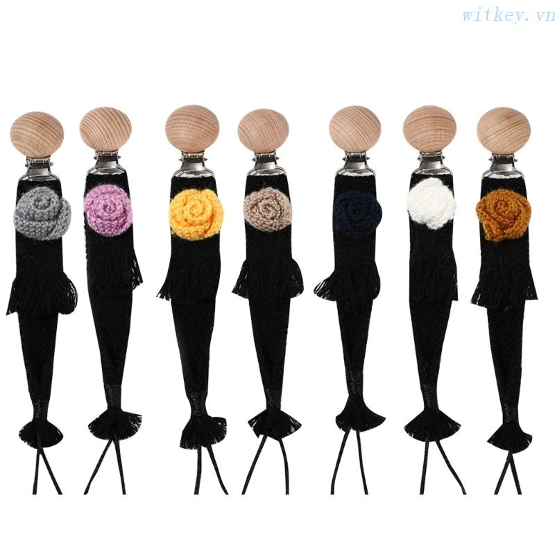 Kẹp Giữ Núm Vú Giả Paci Di Động 7 Màu Tuyệt Vời Cho Bé Trai Bé Gái Màu Sắc