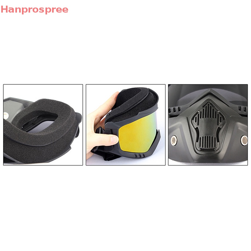 Hanprospree > Kính Bảo Hộ Thể Thao Ngoài Trời HD Chống Gió Chống Tia UV Mùa Hè