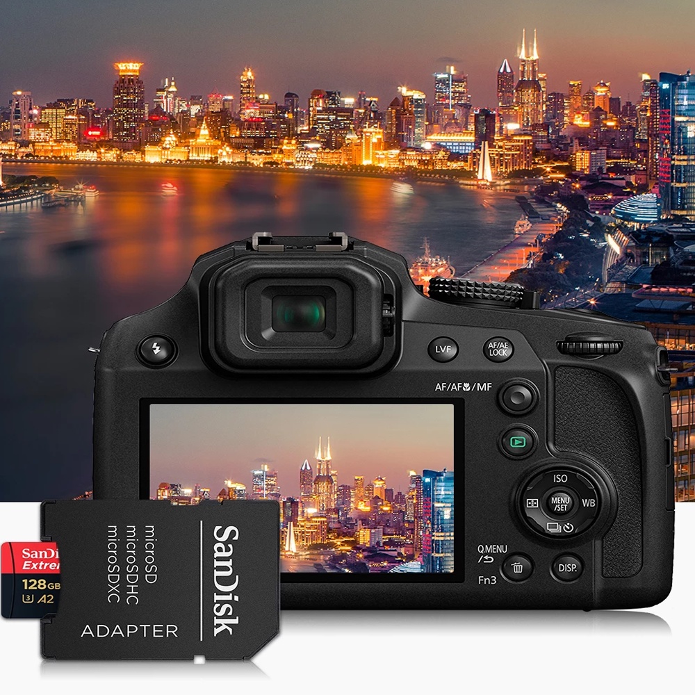 DJI Thẻ Nhớ Micro SD SDXC UHS-I 128GB 256GB 64GB U3 V30 TF Hiệu SanDisk