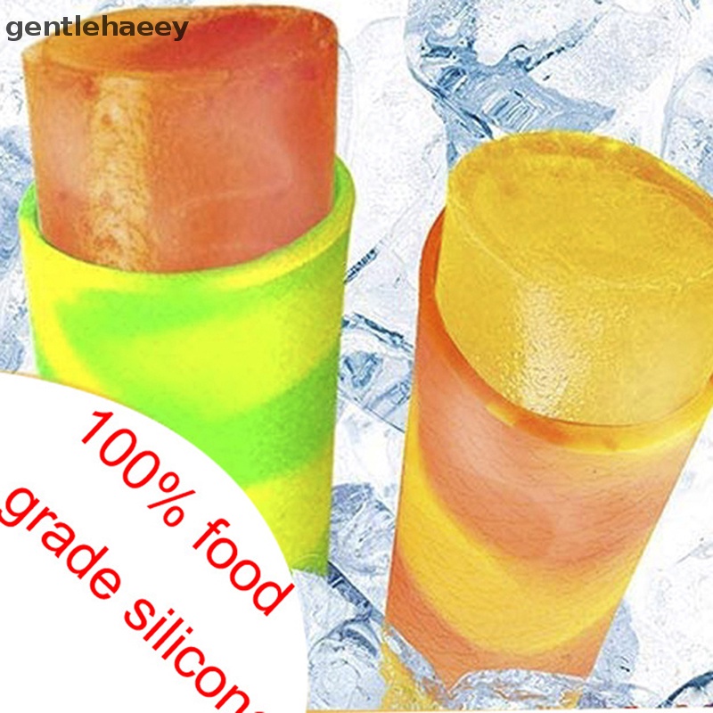 Khuôn Silicone Làm Kem Que DIY Tiện Dụng