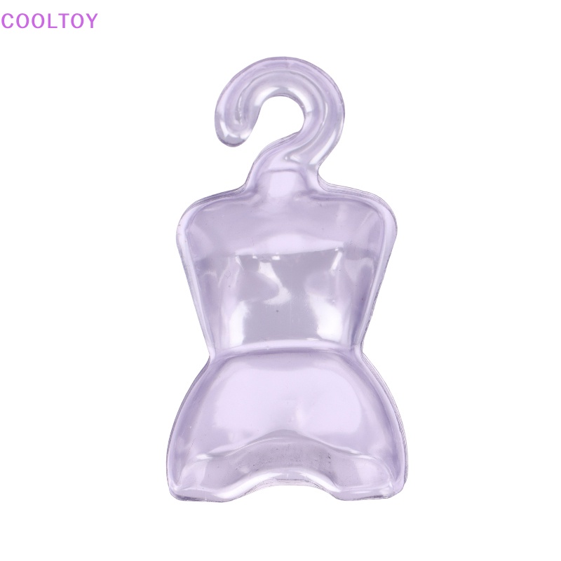 Set 200 Móc Nhựa Treo Quần Áo Búp Bê 11cm Dễ Thương