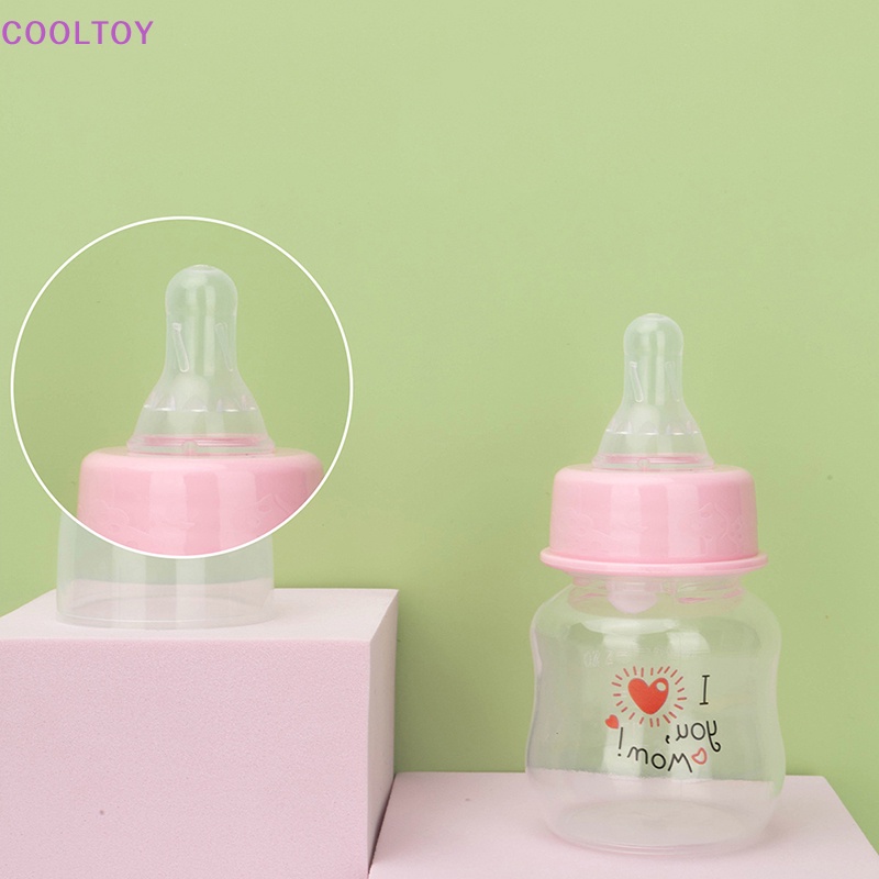 Bình Sữa 60ml Bằng Nhựa PP Kiểu Dáng Hoạt Hình Dễ Thương Cho Bé