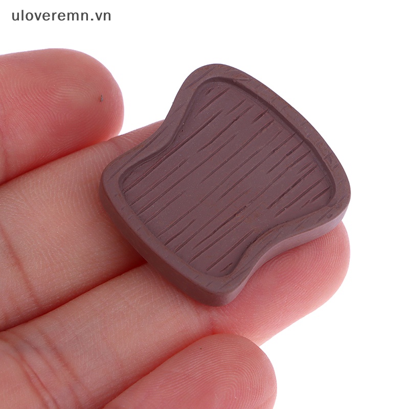 Set 5 Khay Nướng Bánh Mini Bằng Gỗ Màu Sắc Dành Cho Nhà Búp Bê