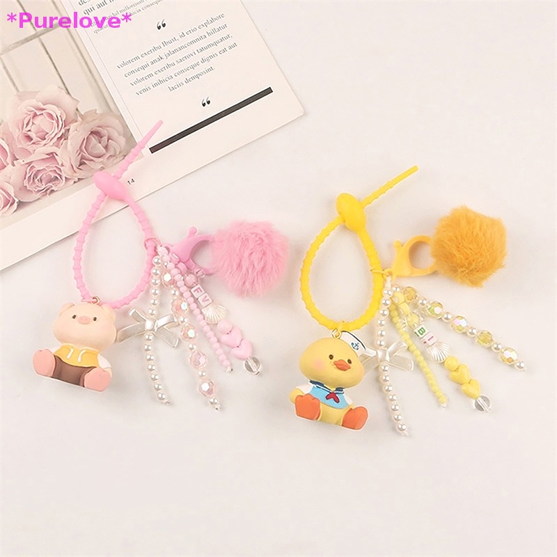 Móc Khóa Hình Động Vật Hoạt Hình Xinh Xắn Mới