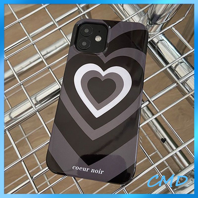 Ốp lưng iphone Điện Thoại Tiểu chúng thời thượng, tình yêu đen, vỏ điện thoại chống rơi, vỏ mềm silica gel Cho Iphone 6 / 6S / 6splus / se / 7 / 7plus / 8 / 8plus / X / xs / xsmax / 11 / 12 / 13 / 14 / Plus / Pro / Pro Max-526