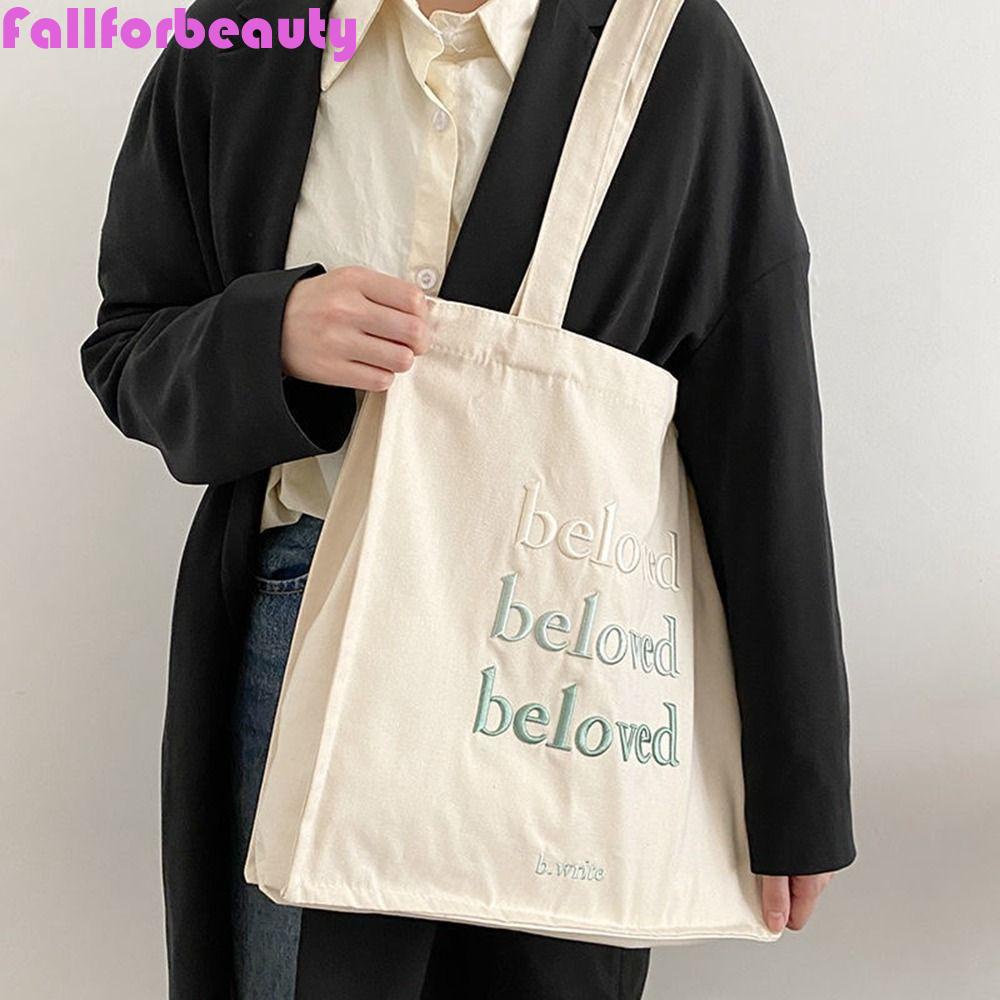 Túi Xách Mua Sắm Cỡ Lớn Siêu Nhẹ Thêu Họa Tiết Thời Trang Cho Nữ