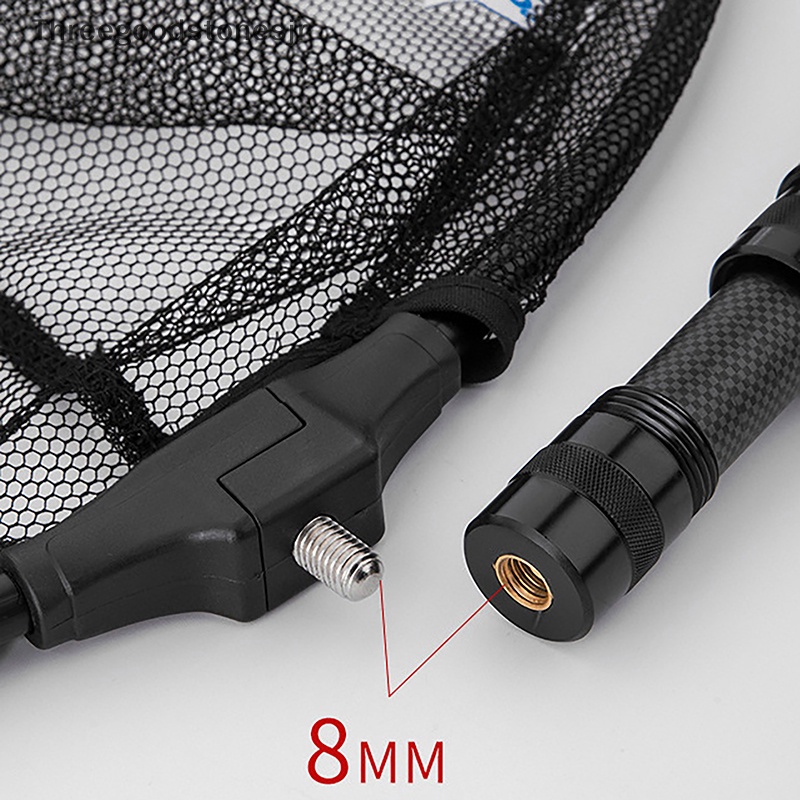 Lưới Bắt Cá Bằng Carbon Có Thể Gấp Lại Với Tay Cầm Pesca Accesorios JR