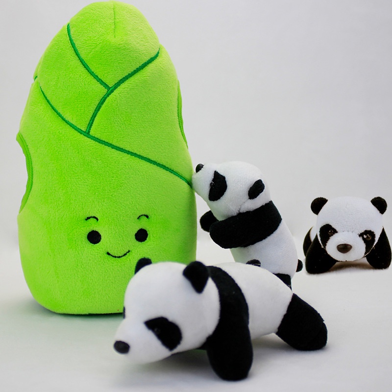 Gấu Trúc 2 Trong 1  Mới! Thú Nhồi Bông Hình Gấu Trúc Dễ Thương Cho Bé