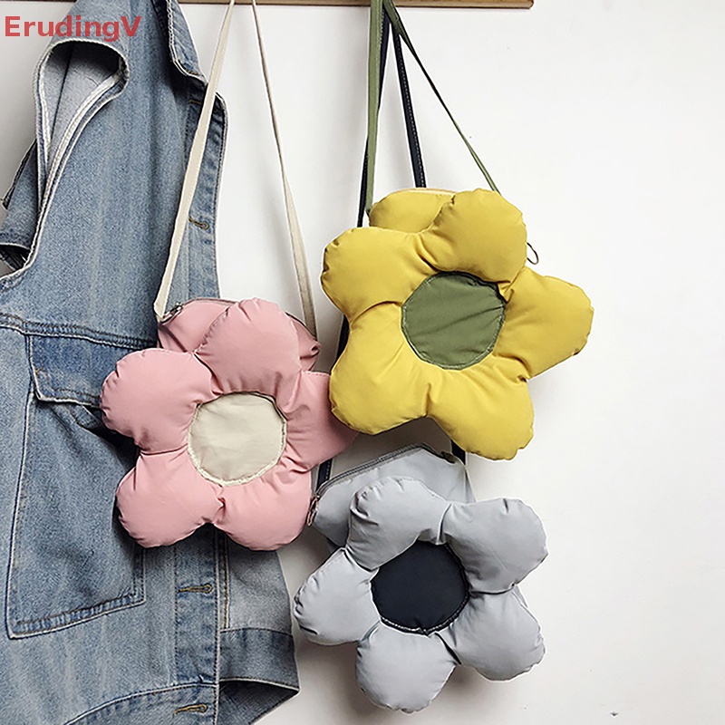 [ErudingV] Túi Đeo Vai Hình Hoa Hướng Dương Dễ Thương Thời Trang Dành Cho Bạn Gái [Mới]