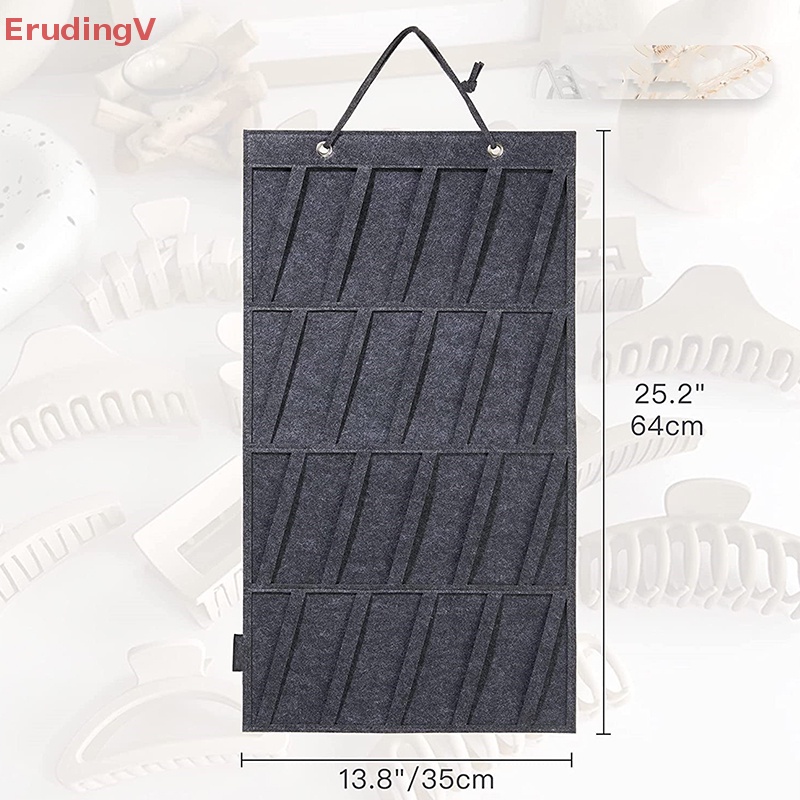 [ErudingV] Giá Đỡ Kẹp Tóc / Kẹp Tóc Gắn Tường Tiết Kiệm Không Gian Trang Trí Phòng Bé Gái [Mới]