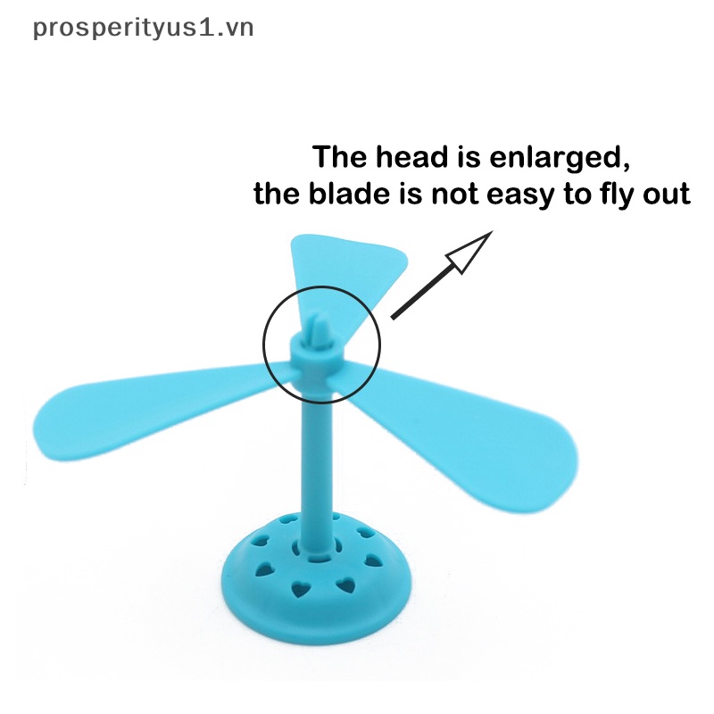 [prosperityus1] Cánh Quạt Nhỏ Tự Dính Trang Trí Mũ Bảo Hiểm Xe Máy Sáng Tạo Vui Nhộn Cho Trẻ Em [VN]