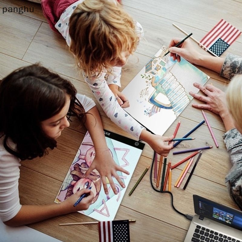 Bảng Đèn LED Có Thể Điều Chỉnh Độ Sáng Thêu Họa Tiết panghu