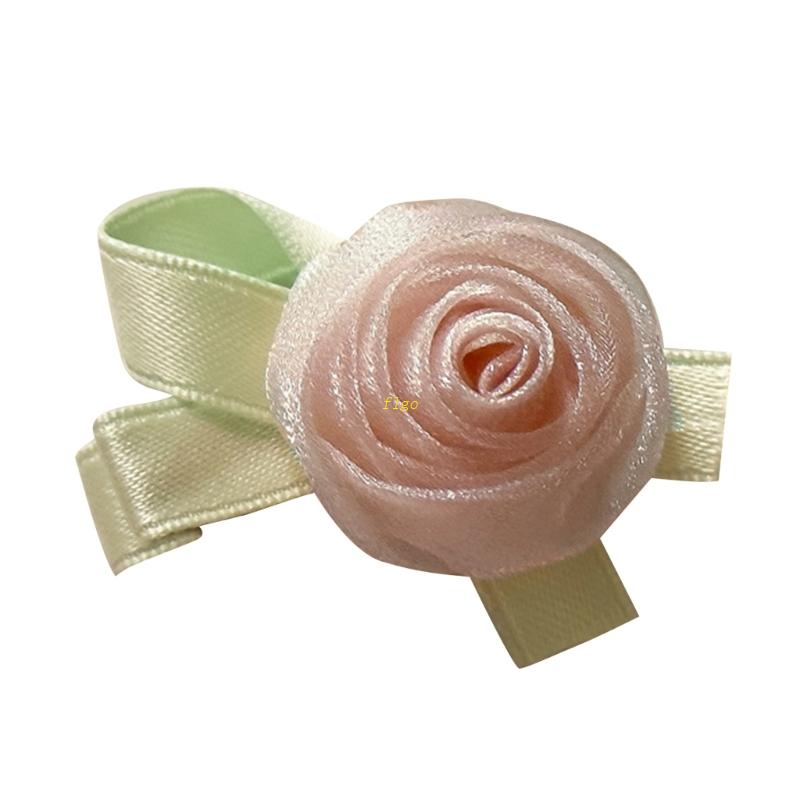 Kẹp Tóc Đính Hoa Hồng Thời Trang Cho Nữ