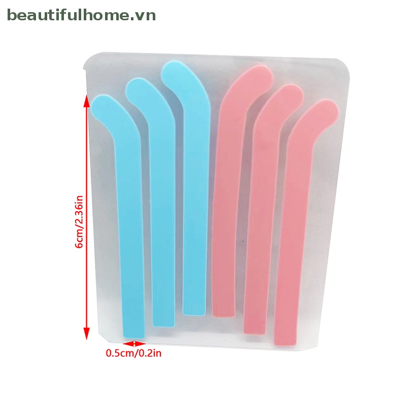 Bộ 3 Cặp Đệm Silicone Nâng Lông Mi Tiện Dụng
