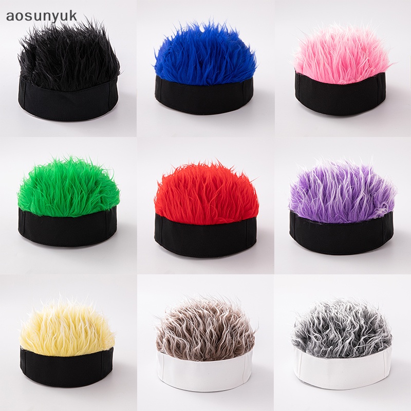Aosunyuk 1 Mũ Trùm Đầu Kiểu Tóc Giả Kiểu Ngụy Trang Phong Cách Punk Rock Thể Thao Ngoài Trời Dành Cho Nam Và Nữ