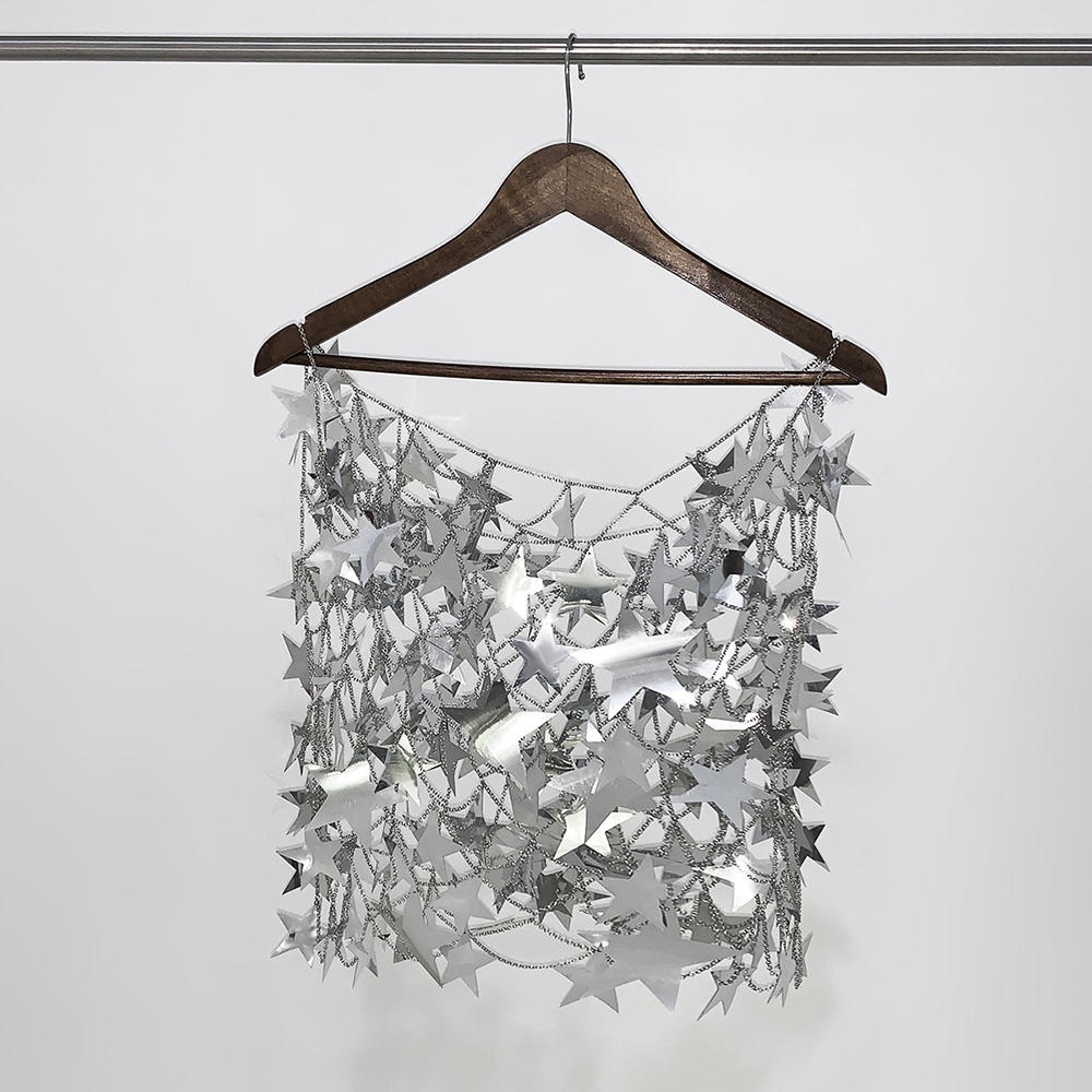 Chân Váy Tua Rua Đính Kim Sa Lấp Lánh Quyến Rũ Cho Nữ