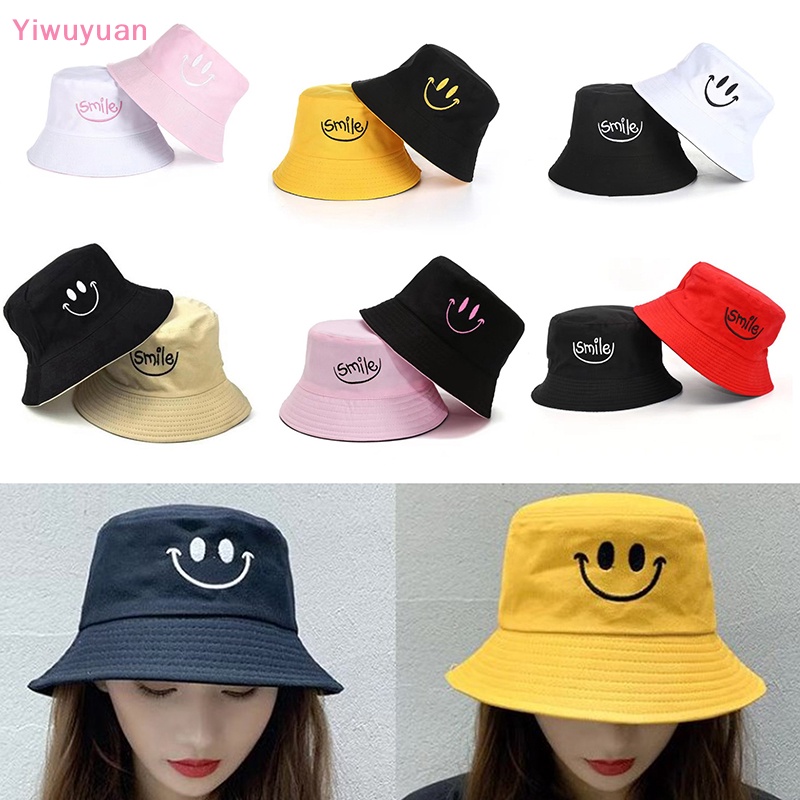 Nón Tai Bèo Cotton Hai Mặt Thêu Họa Tiết Thời Trang Đi Biển Mới