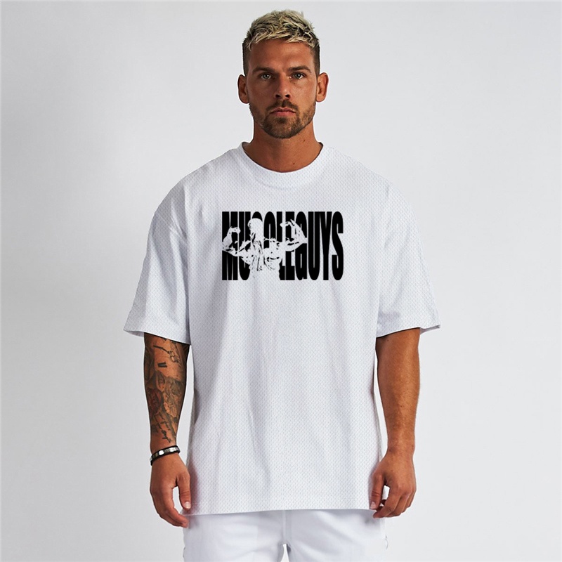 Áo Thun Nam Tay Ngắn In Hình Thời Trang Trẻ Trung