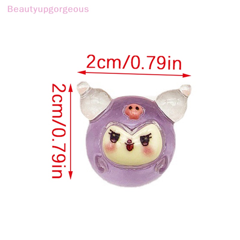 Bộ 2 Đồ trang trí Sanrio Mini Phát Sáng Dùng Trang Trí Tiểu Cảnh