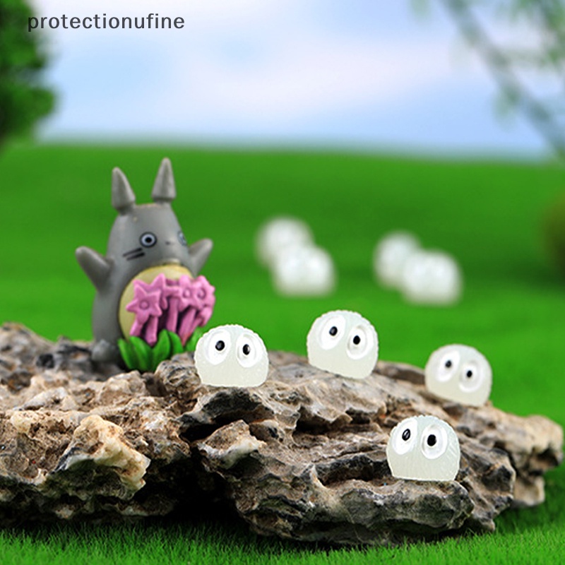 Mô Hình Búp Bê Elf Màu Đen Dạ Quang Mini PR3VN Dùng Trang Trí Vườn Thần Tiên