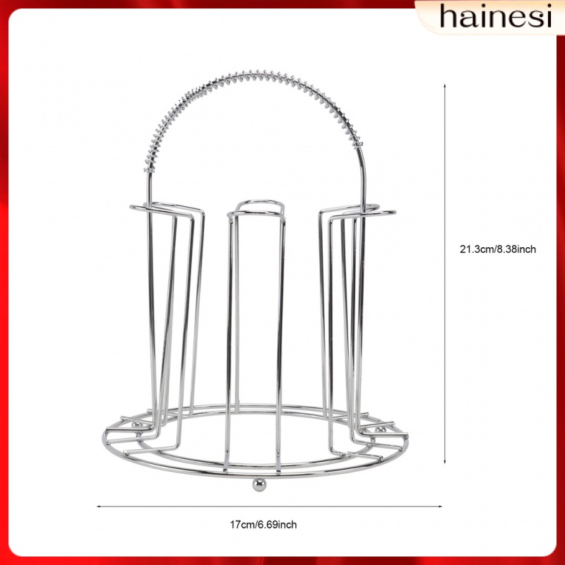 Giá Đỡ Trưng Bày Bình Nước Bằng Kim Loại Không Gỉ