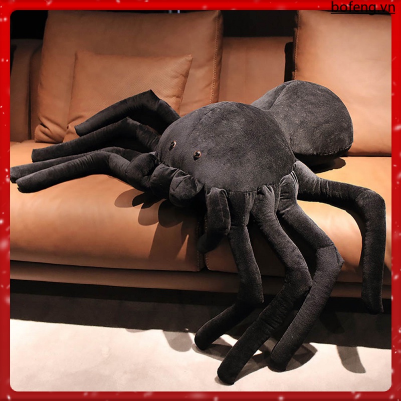 Thú Nhồi Bông Hình Nhện Ma Quái Lớn Vui Nhộn Cho Bé