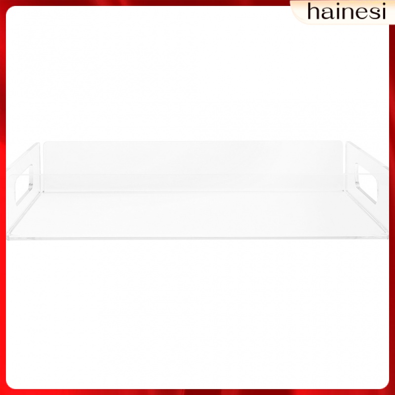 Khay Đựng Đồ Trang Điểm Bằng Acrylic Màu Bạc Sắp Xếp Gọn Gàng Cho Nhà Bếp