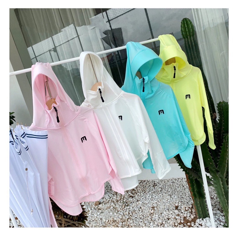 Áo Khoác Chống Nắng Tia Cực Tím Vải Lụa Mát In Hình Thỏ Dễ Thương Thời Trang Mùa Hè Cho Bé Trai Và Gái